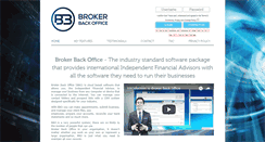 Desktop Screenshot of broker-backoffice.com